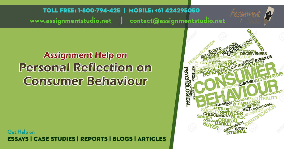Consumer Behavior Assignment Help - Price starts at $10/Page